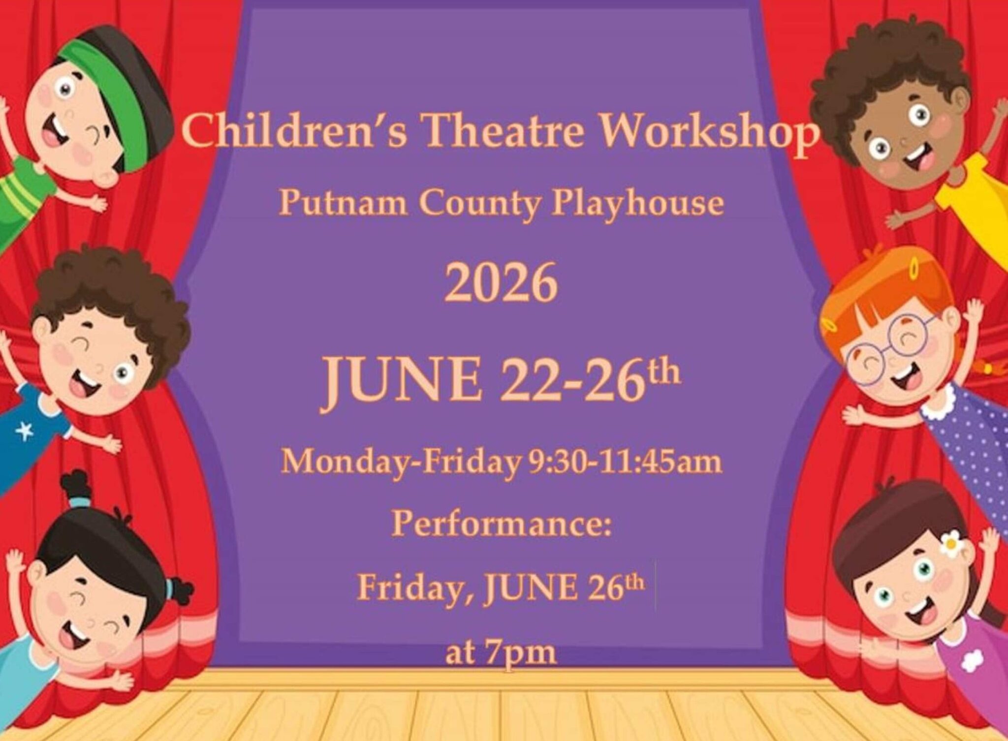 Cildren's Workshop Information - Putnam County Playhouse